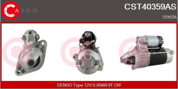 Casco CST40359AS - Стартер avtokuzovplus.com.ua