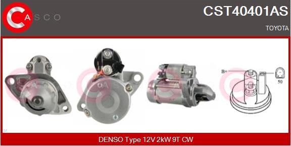 Casco CST40401AS - Стартер autodnr.net