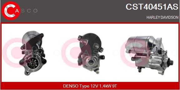 Casco CST40451AS - Стартер autocars.com.ua