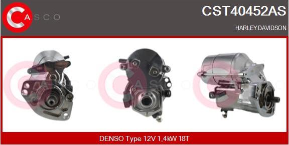 Casco CST40452AS - Стартер autocars.com.ua