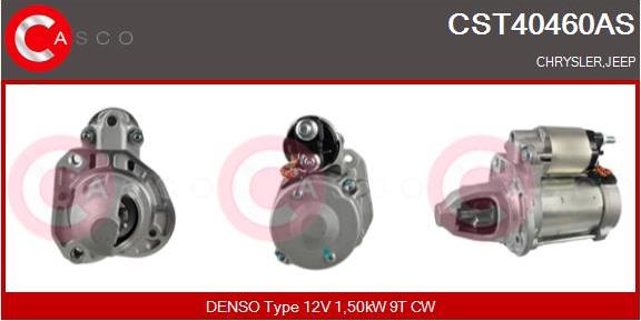 Casco CST40460AS - Стартер avtokuzovplus.com.ua