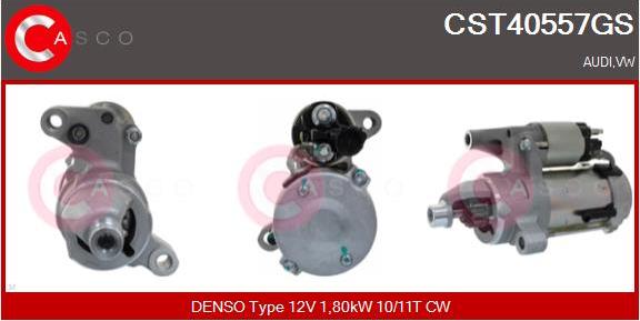 Casco CST40557GS - Стартер autocars.com.ua