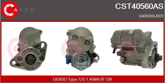 Casco CST40560AS - Стартер autodnr.net