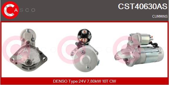 Casco CST40630AS - Стартер avtokuzovplus.com.ua