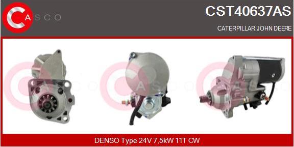 Casco CST40637AS - Стартер avtokuzovplus.com.ua