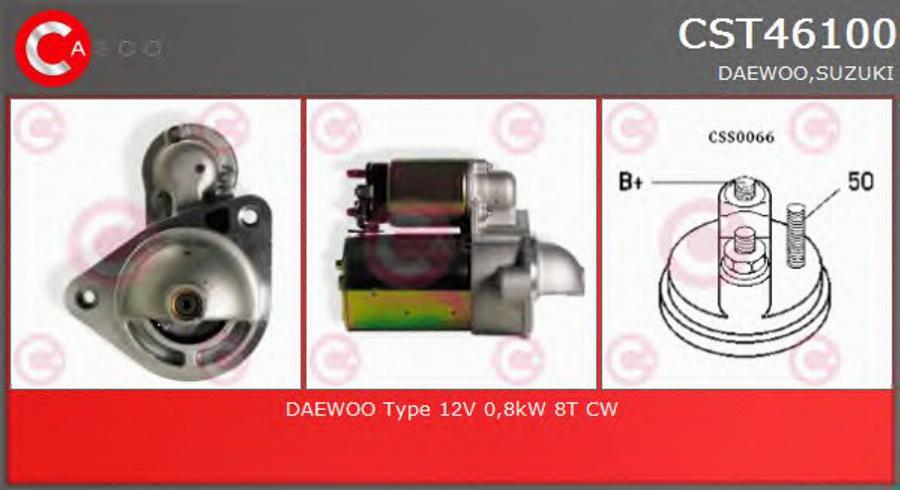 Casco CST46100 - Стартер autodnr.net