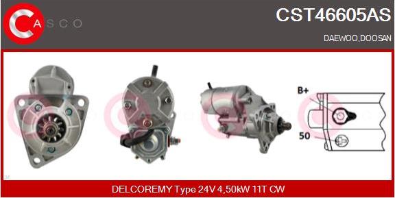 Casco CST46605AS - Стартер autodnr.net