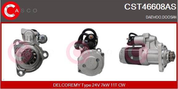 Casco CST46608AS - Стартер autodnr.net