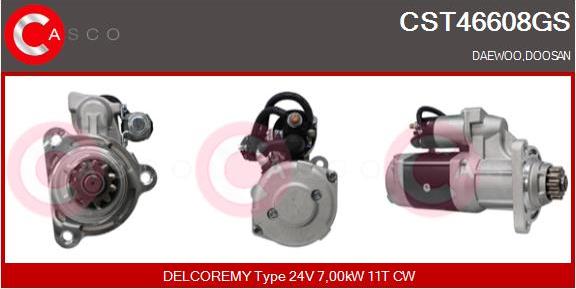 Casco CST46608GS - Стартер autodnr.net