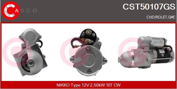 Casco CST50107GS - Стартер avtokuzovplus.com.ua