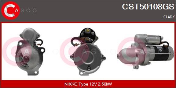 Casco CST50108GS - Стартер autocars.com.ua