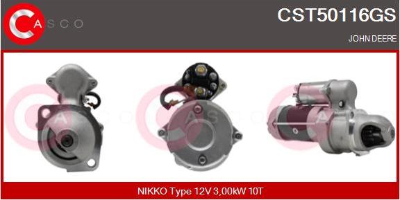 Casco CST50116GS - Стартер avtokuzovplus.com.ua