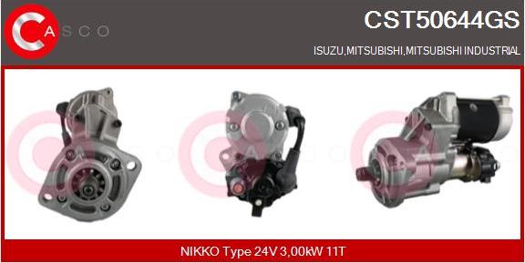 Casco CST50644GS - Стартер autodnr.net