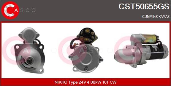 Casco CST50655GS - Стартер autocars.com.ua