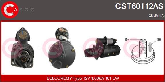 Casco CST60112AS - Стартер avtokuzovplus.com.ua