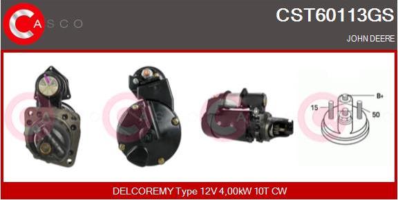 Casco CST60113GS - Стартер avtokuzovplus.com.ua