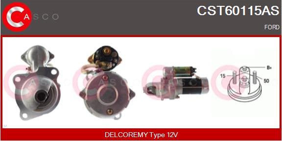 Casco CST60115AS - Стартер autodnr.net