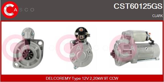 Casco CST60125GS - Стартер autocars.com.ua