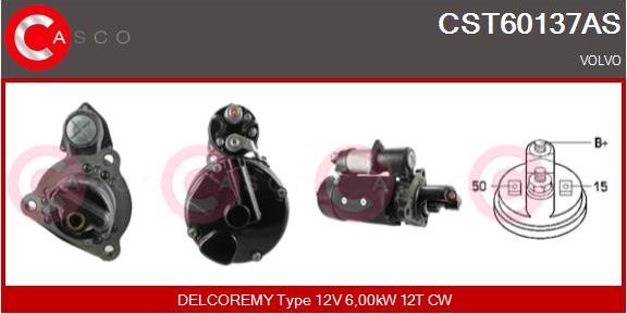 Casco CST60137AS - Стартер autodnr.net