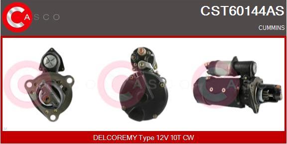 Casco CST60144AS - Стартер autocars.com.ua