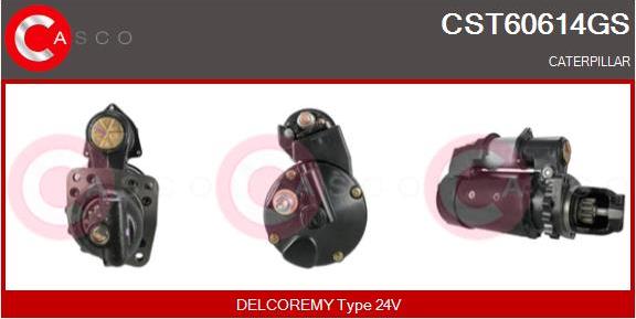 Casco CST60614GS - Стартер autocars.com.ua