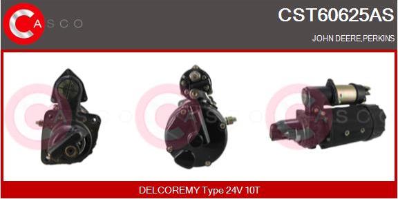 Casco CST60625AS - Стартер autocars.com.ua