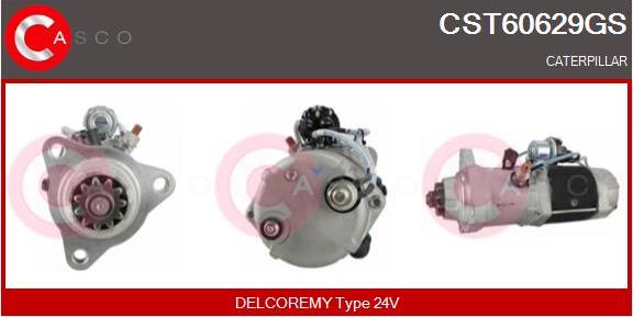 Casco CST60629GS - Стартер avtokuzovplus.com.ua