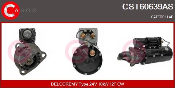 Casco CST60639AS - Стартер autodnr.net