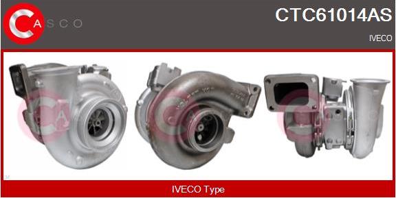 Casco CTC61014AS - Турбина, компрессор avtokuzovplus.com.ua