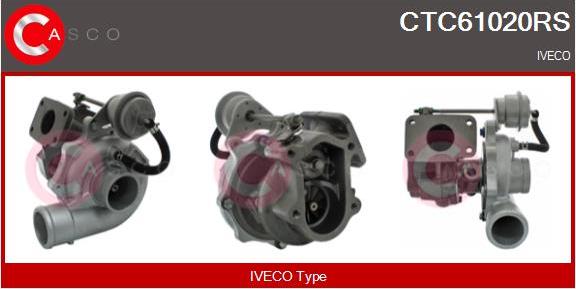 Casco CTC61020RS - Турбина, компрессор avtokuzovplus.com.ua