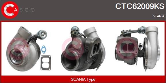 Casco CTC62009KS - Компресор, наддув autocars.com.ua