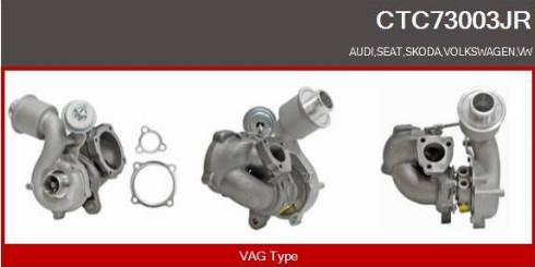 Casco CTC73003JR - Турбина, компрессор autodnr.net