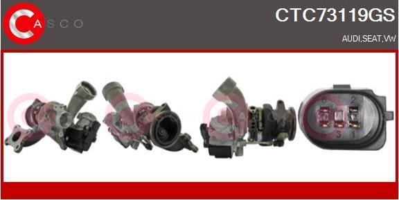 Casco CTC73119GS - Турбина, компрессор avtokuzovplus.com.ua
