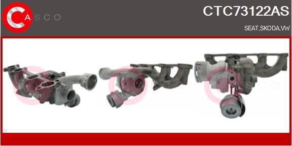 Casco CTC73122AS - Турбина, компрессор autodnr.net