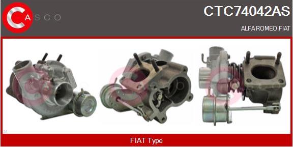 Casco CTC74042AS - Компресор, наддув autocars.com.ua