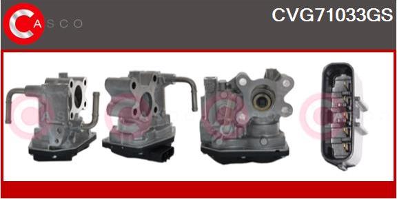 Casco CVG71033GS - Клапан повернення ОГ autocars.com.ua