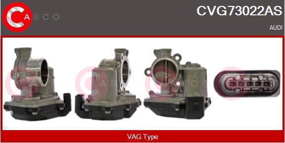 Casco CVG73022AS - Клапан повернення ОГ autocars.com.ua