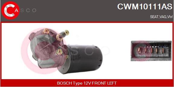 Casco CWM10111AS - Двигатель стеклоочистителя avtokuzovplus.com.ua