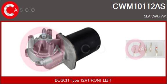 Casco CWM10112AS - Двигатель стеклоочистителя avtokuzovplus.com.ua