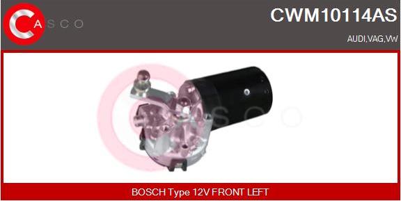 Casco CWM10114AS - Двигатель стеклоочистителя avtokuzovplus.com.ua