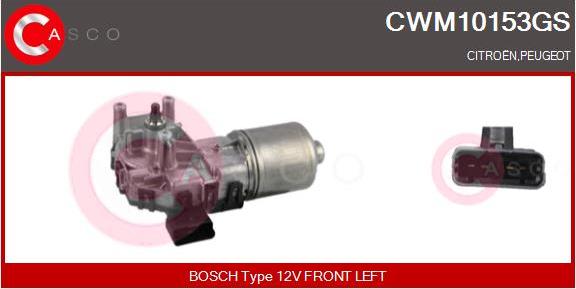 Casco CWM10153GS - Двигатель стеклоочистителя avtokuzovplus.com.ua