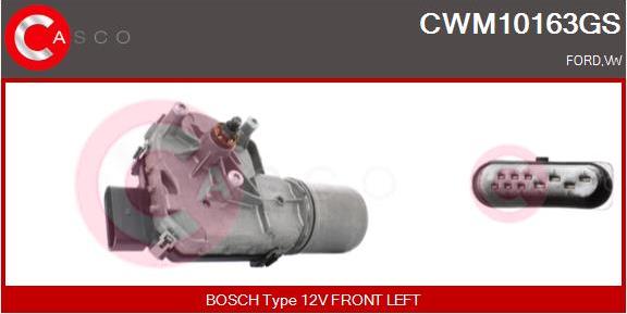 Casco CWM10163GS - Двигун склоочисника autocars.com.ua