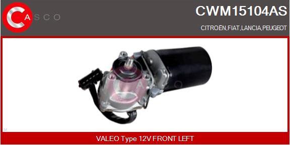 Casco CWM15104AS - Двигатель стеклоочистителя autodnr.net