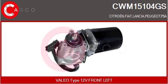 Casco CWM15104GS - Двигатель стеклоочистителя autodnr.net