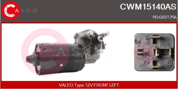 Casco CWM15140AS - Двигун склоочисника autocars.com.ua