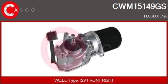 Casco CWM15149GS - Двигатель стеклоочистителя avtokuzovplus.com.ua