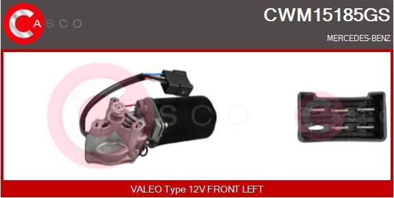 Casco CWM15185GS - Двигун склоочисника autocars.com.ua