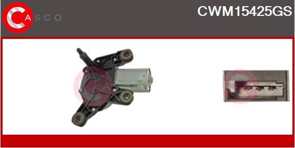 Casco CWM15425GS - Двигун склоочисника autocars.com.ua