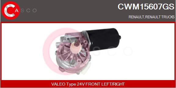 Casco CWM15607GS - Двигатель стеклоочистителя autodnr.net