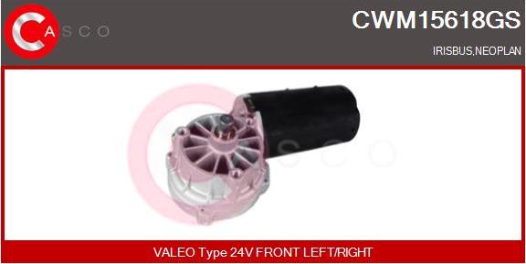 Casco CWM15618GS - Двигатель стеклоочистителя autodnr.net